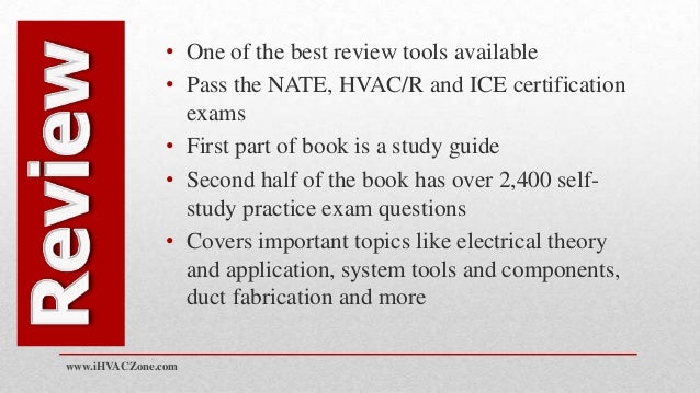 What are some questions on NATE HVAC practice tests?