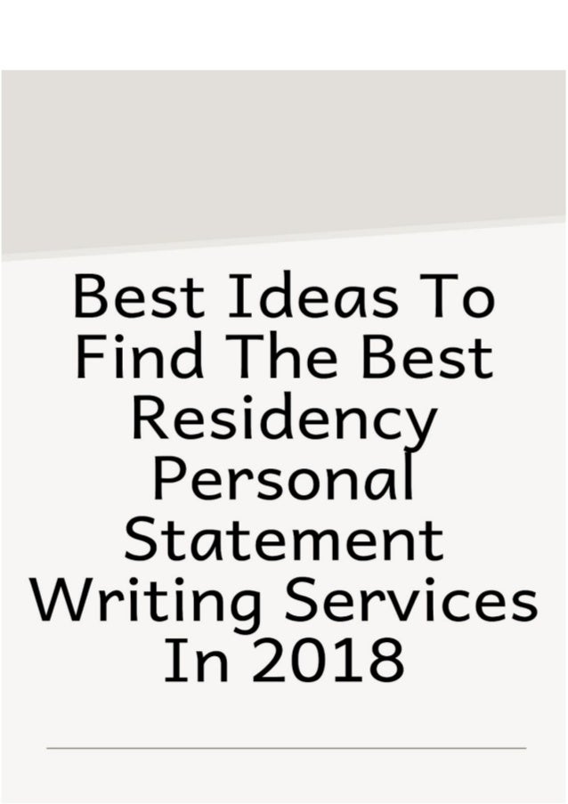 best personal statement service