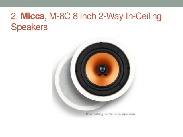 Best In Ceiling Speakers In 2017