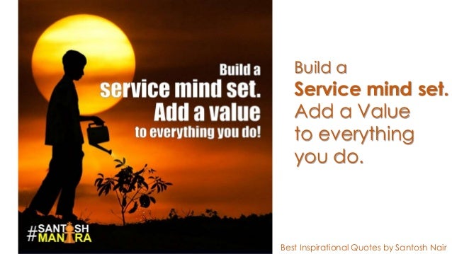 Best Inspirational Quotes by Santosh Nair
