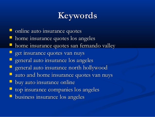 Best Insurance Companies Los Angeles