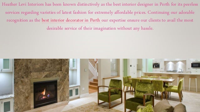 Famous Interior Decorator In Perth
