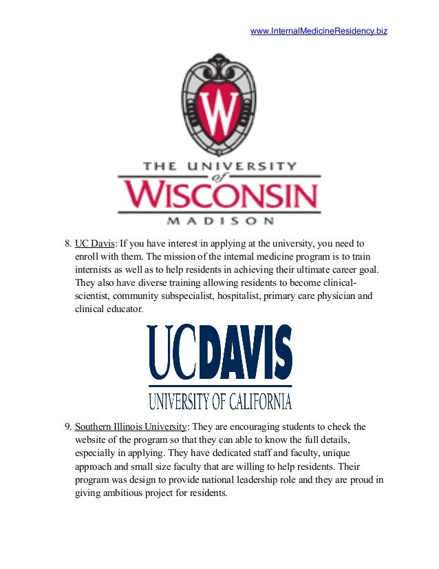 Best Internal Medicine Residency Programs