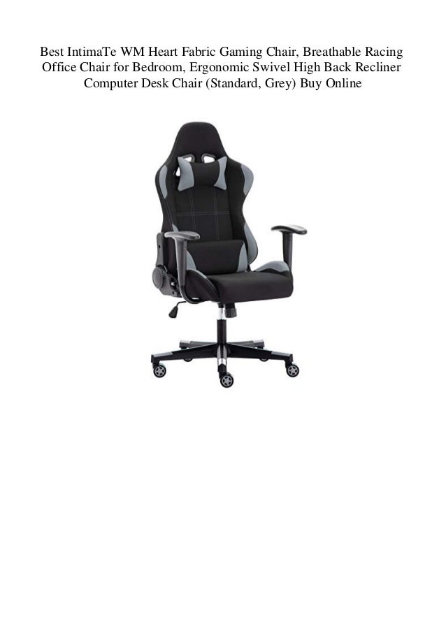 Best Intimate Wm Heart Fabric Gaming Chair Breathable Racing Office