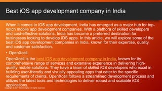 Best iOS app development company in India.pptx