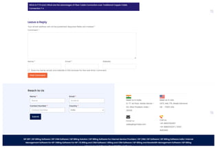 ISPMate: The Ultimate ISP Billing Solution | PDF
