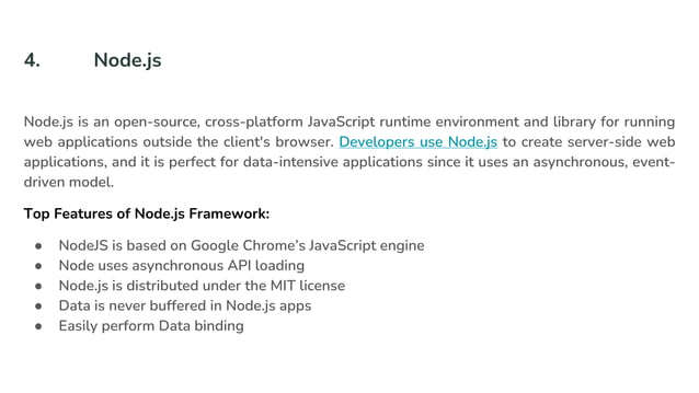 9 Best JavaScript Frameworks To Choose | PPT