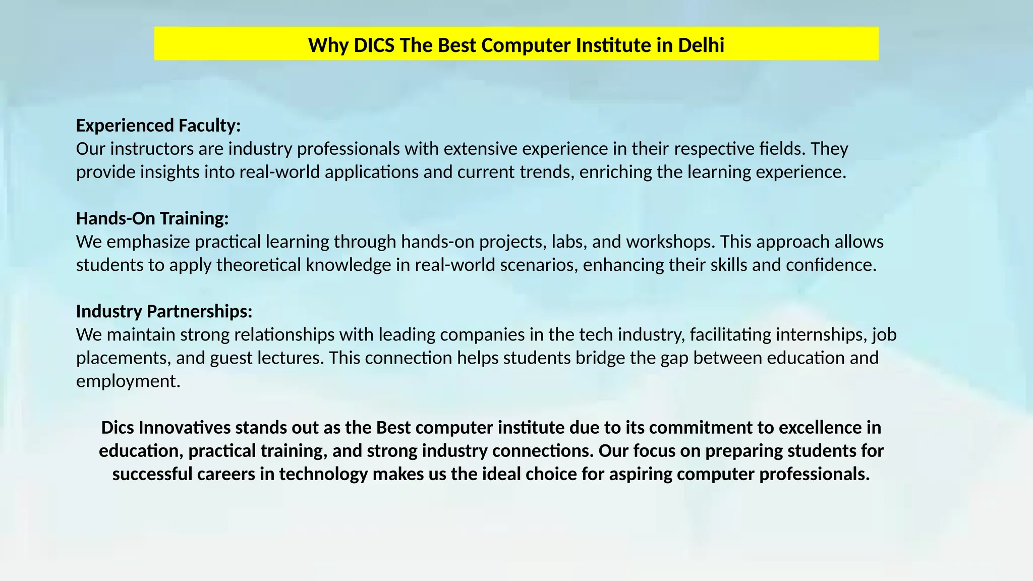 The best java Programming training institute | PPT