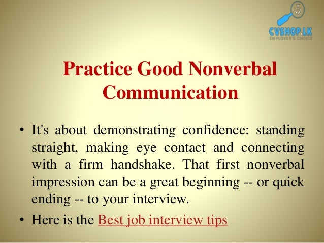 interviewing tips
