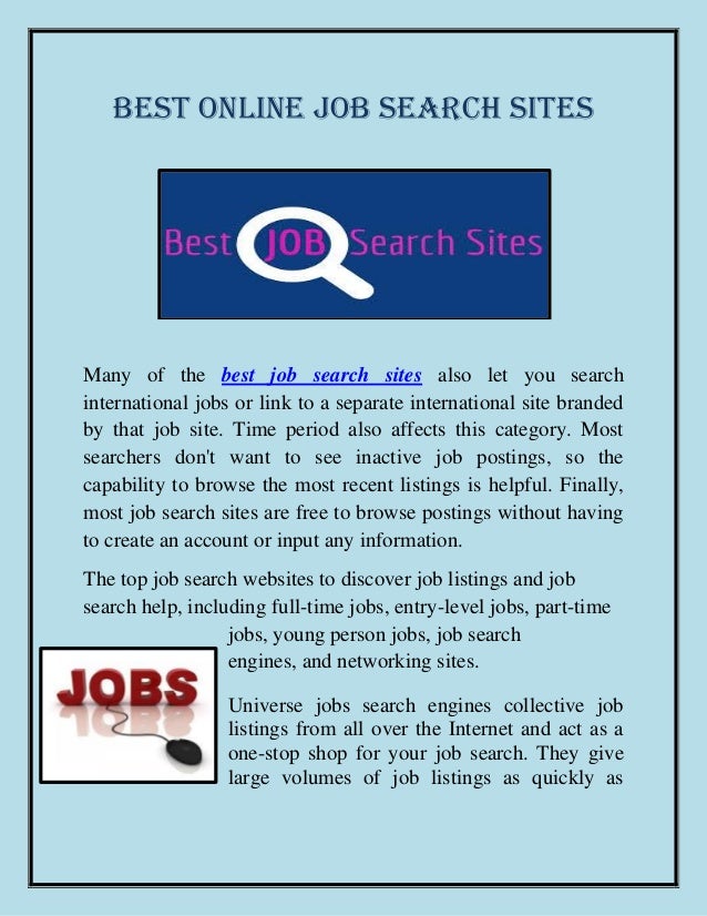 best job search websites best job finding websites