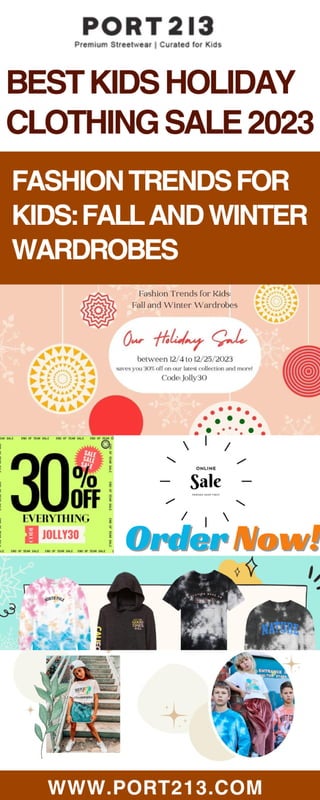 Best Kids Holiday Clothing Sale 2023
