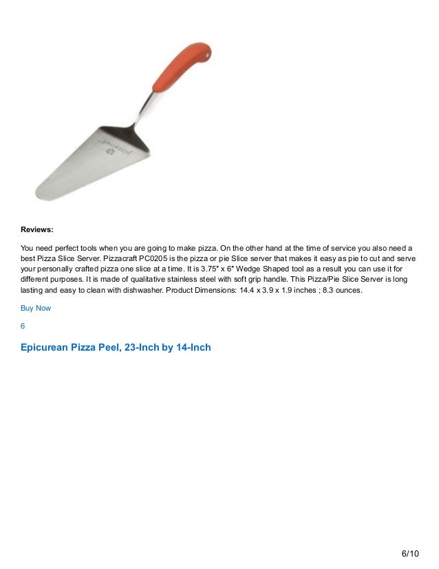 10 Best Pizza Tools Reviews