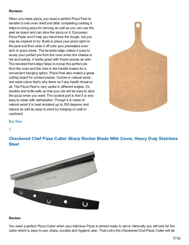 10 Best Pizza Tools Reviews