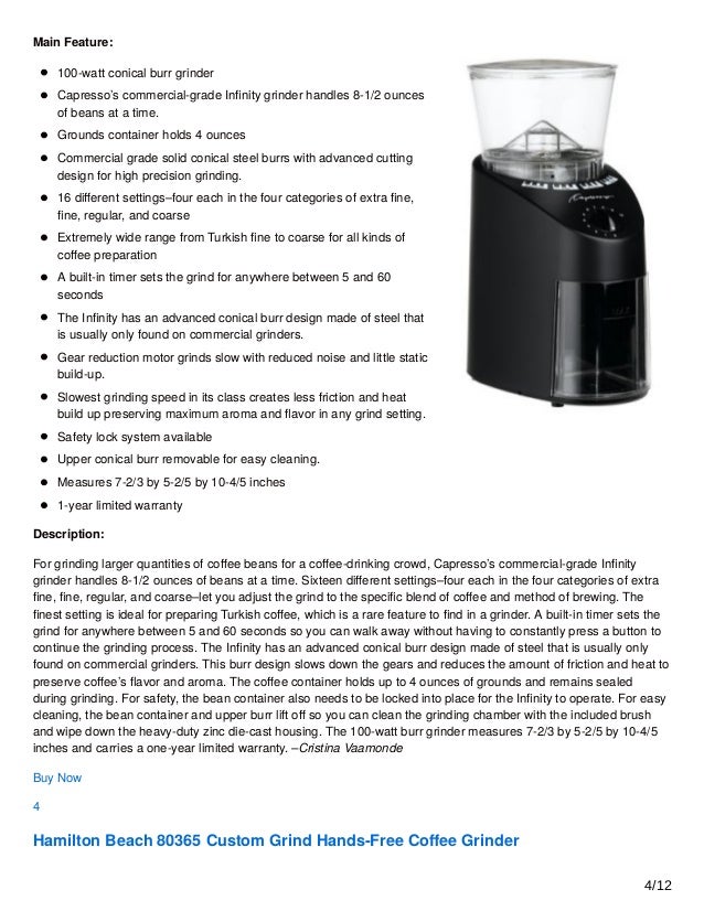 Best Rated Coffee Grinders