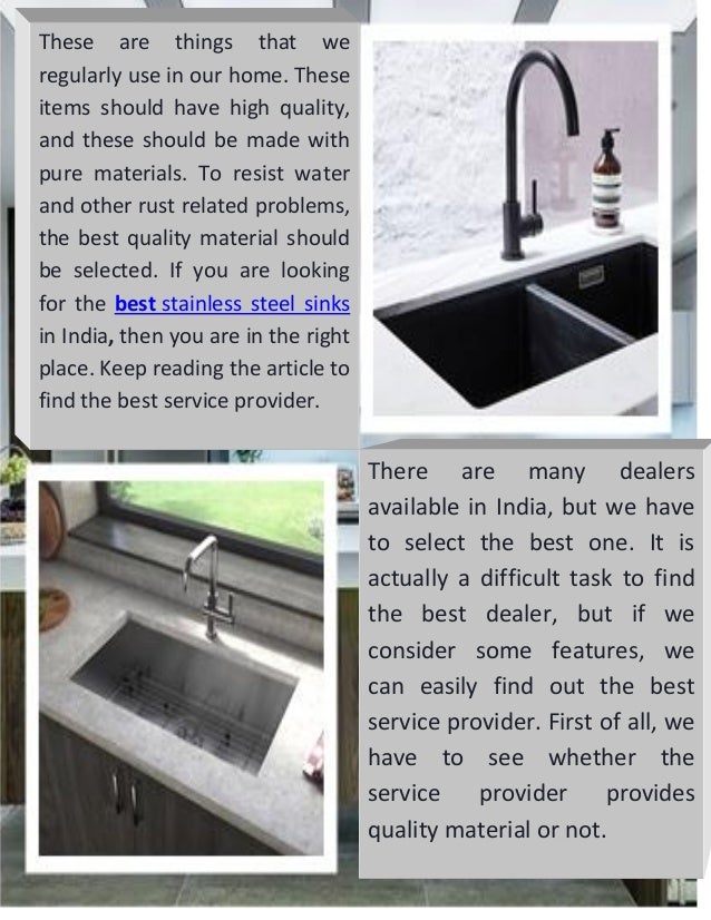 Best Kitchen Sink Faucets In India