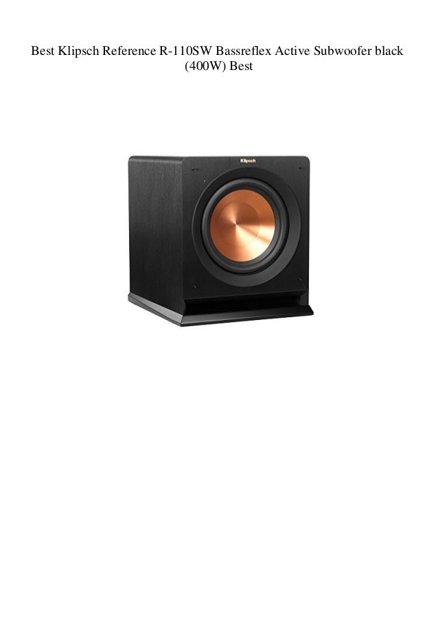 klipsch reference 110sw