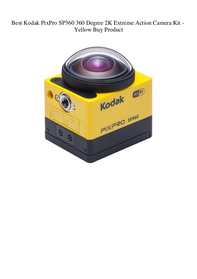 Best Kodak PixPro SP360 360 Degree 2K Extreme Action Camera Kit