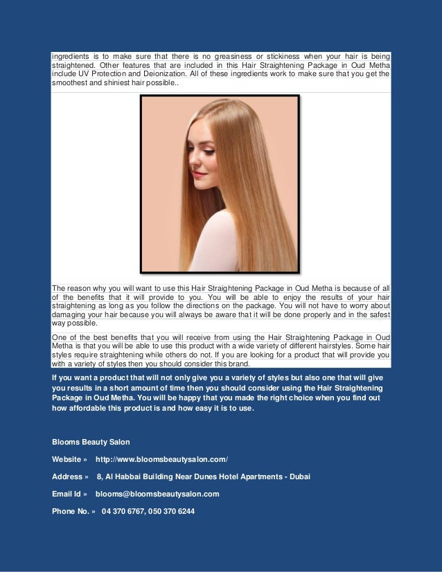 best hair salon for straightening