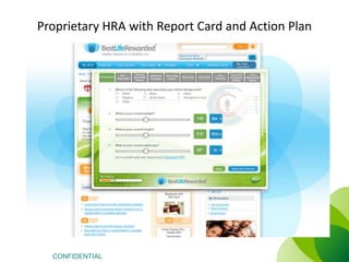 Proprietary HRA with Report Card and Action Plan

CONFIDENTIAL

 