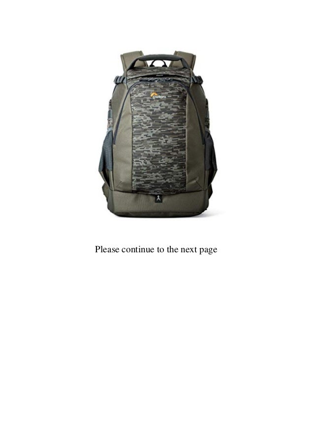 best lowepro camera bag