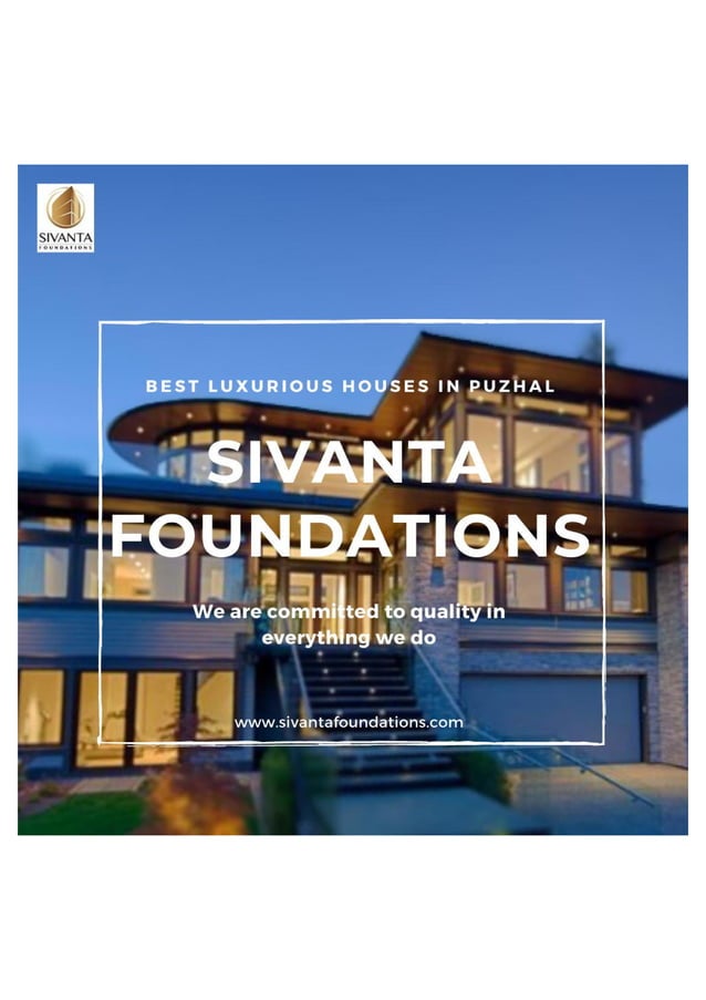 Famous Luxurious Houses in Puzhal PDF