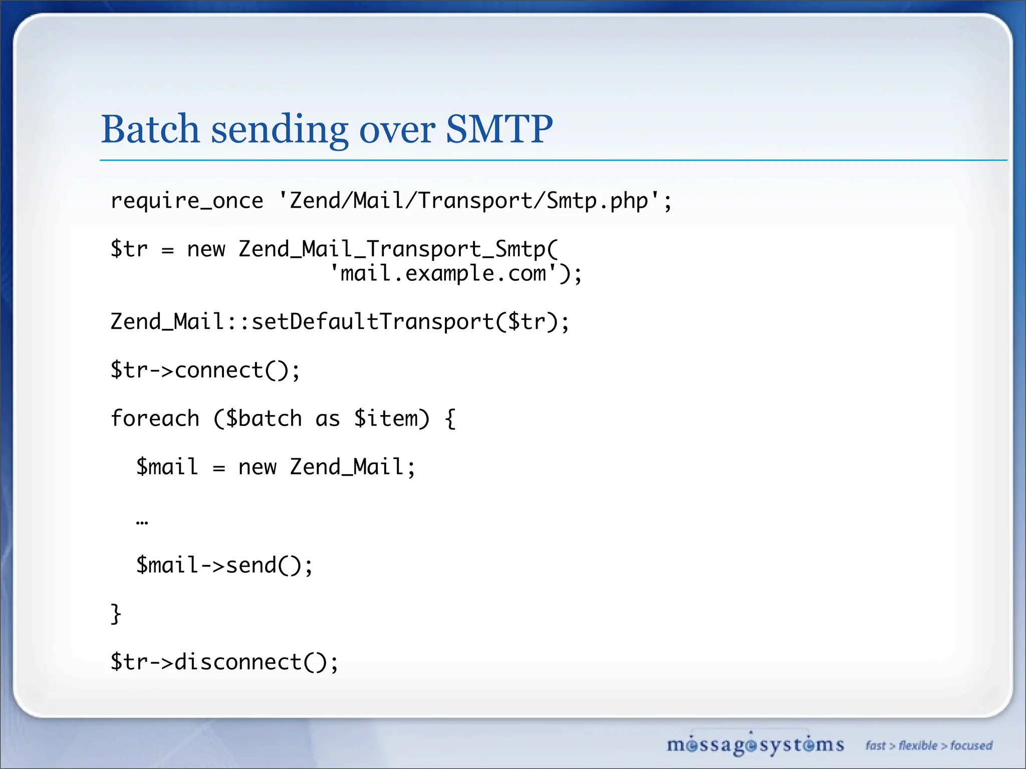 Best Mailing Practices