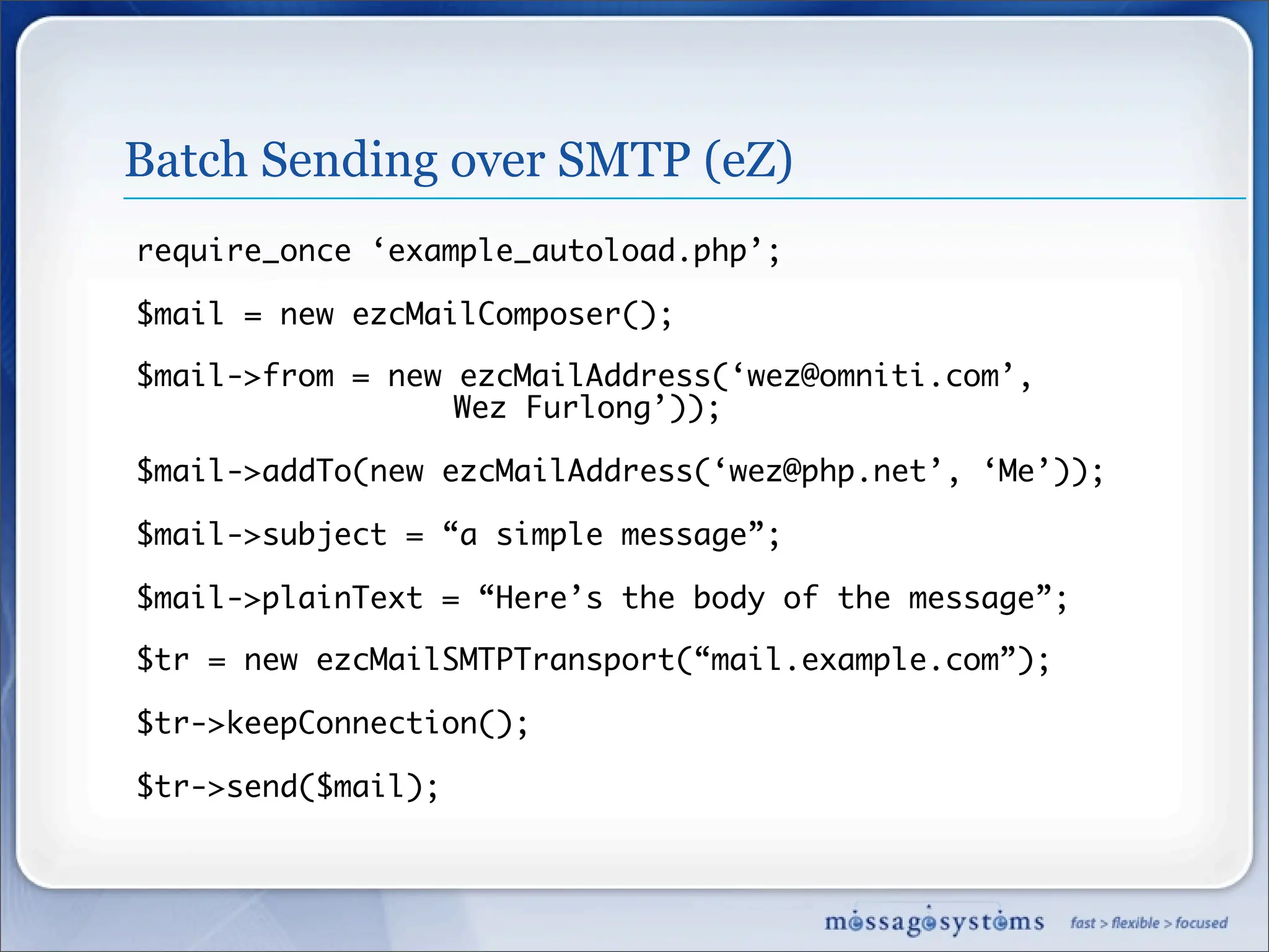 Best Mailing Practices