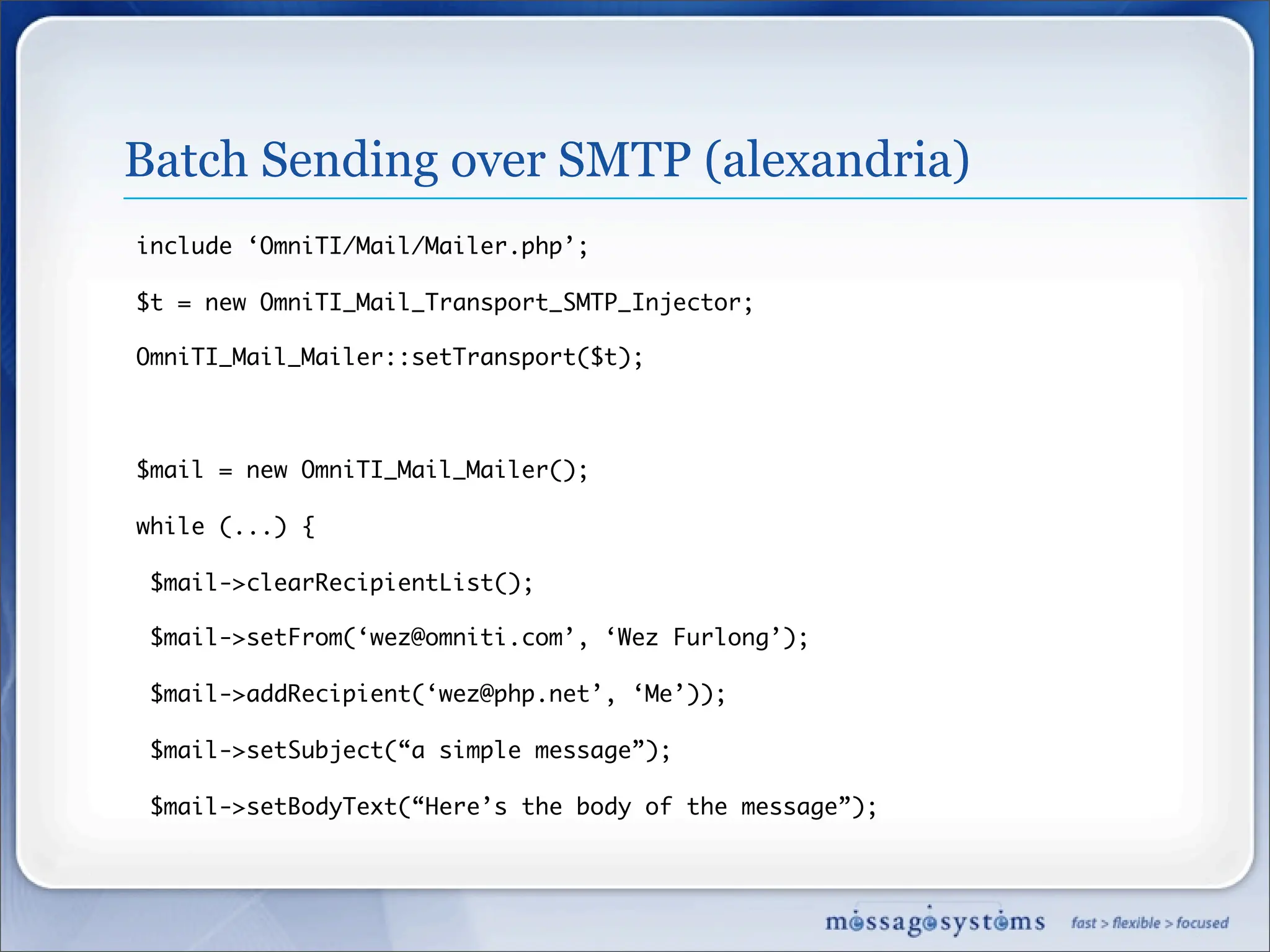 Best Mailing Practices