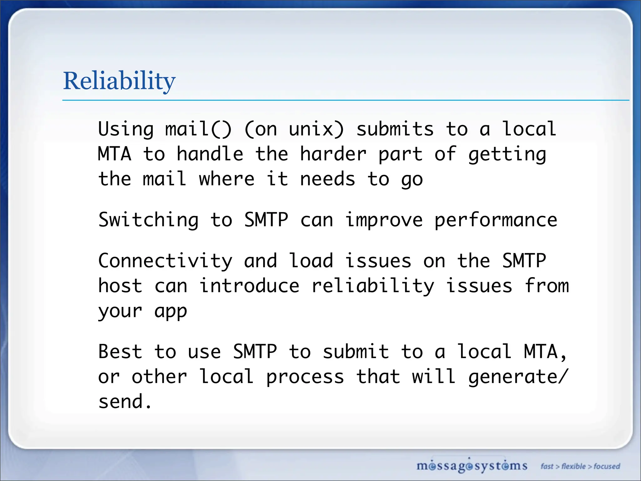 Best Mailing Practices