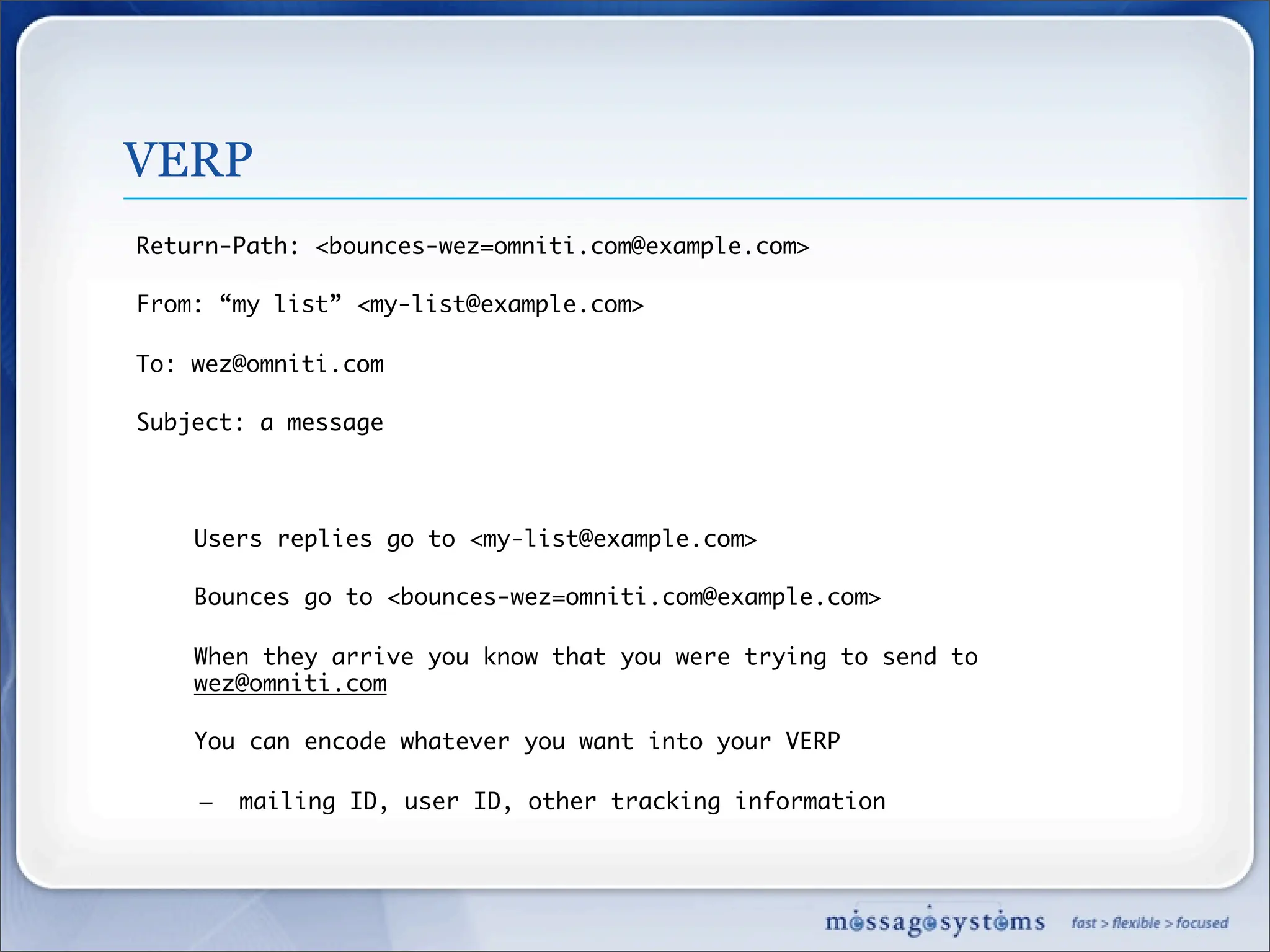 Best Mailing Practices