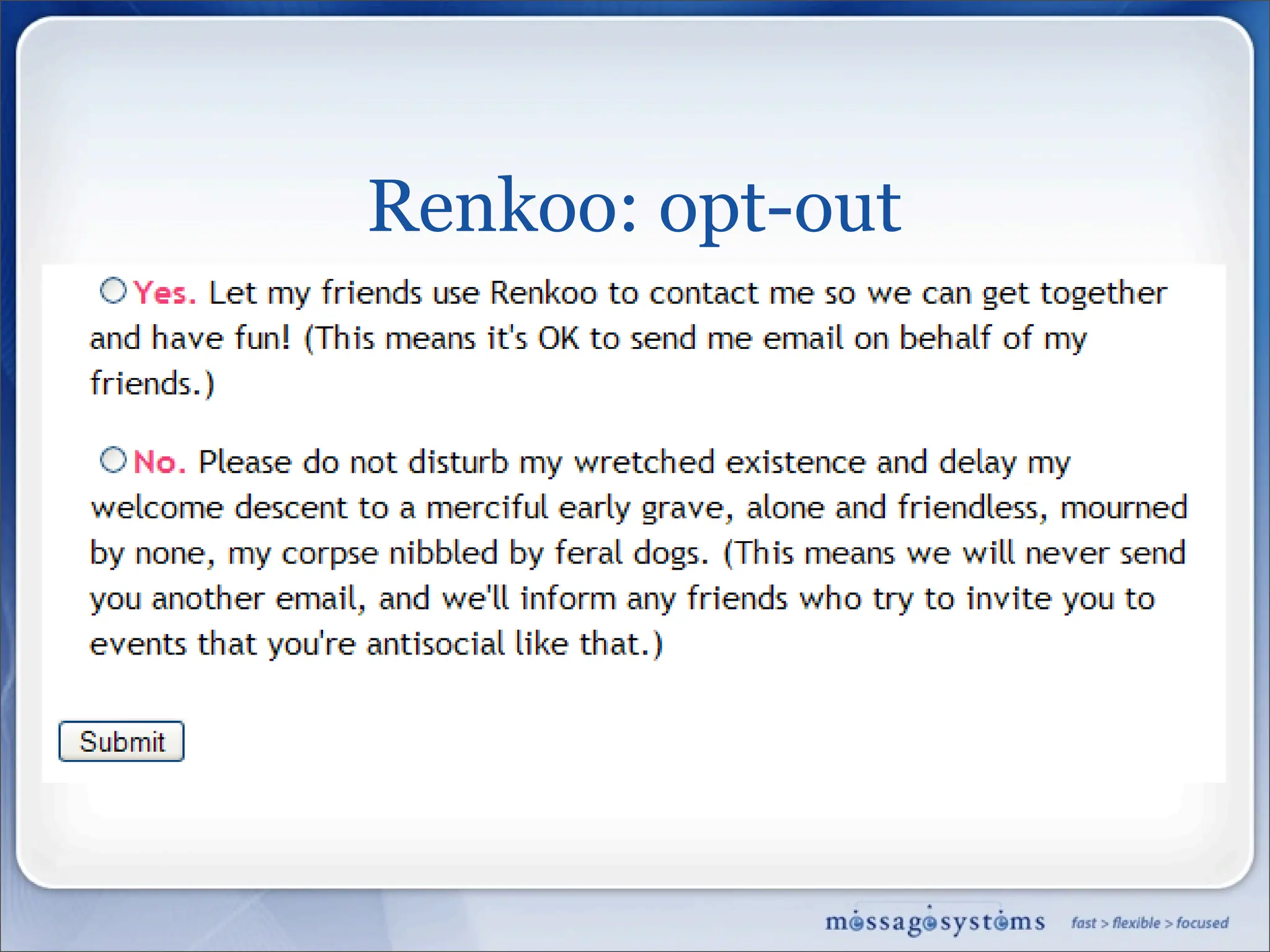 Best Mailing Practices