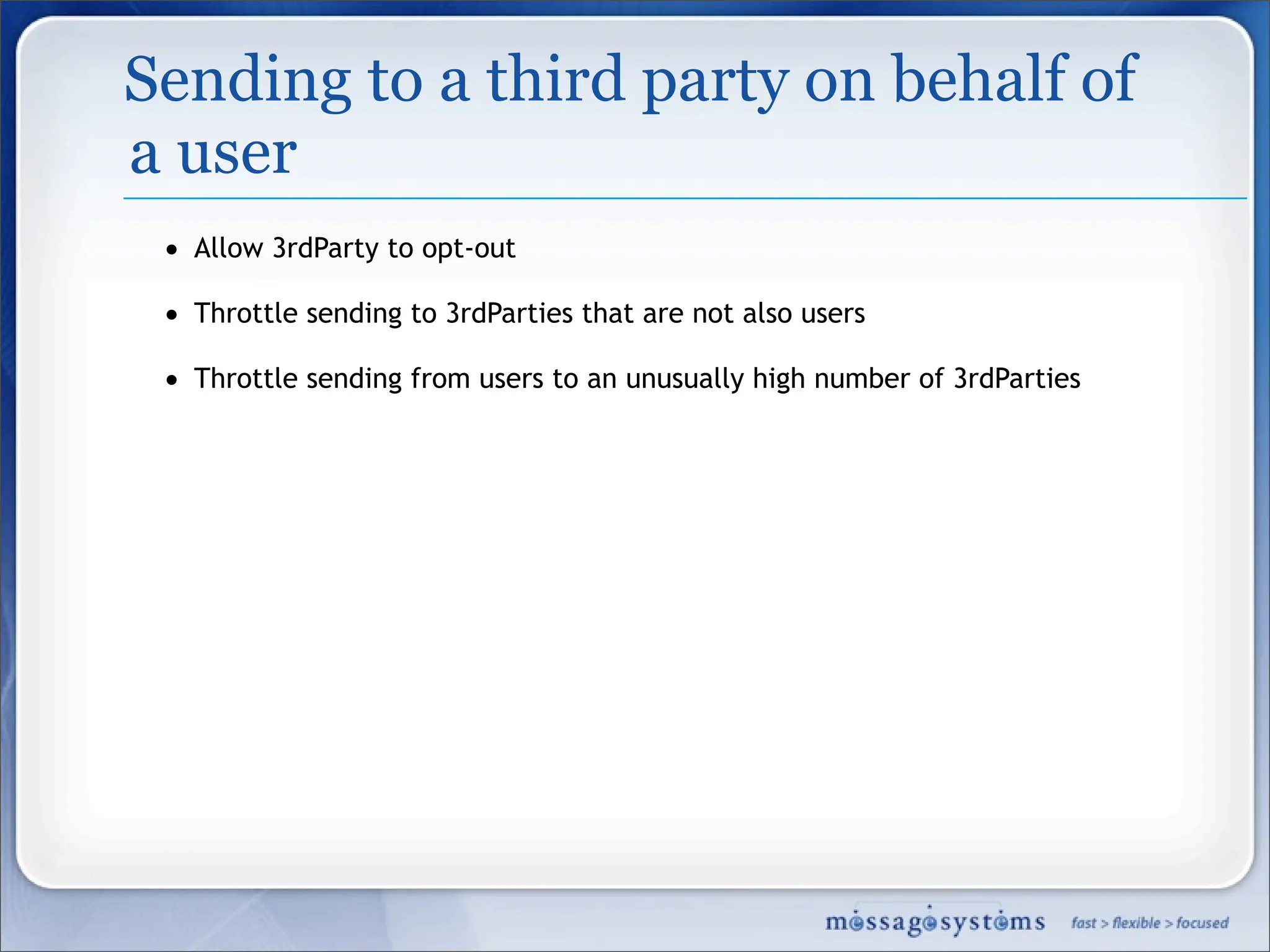 Best Mailing Practices