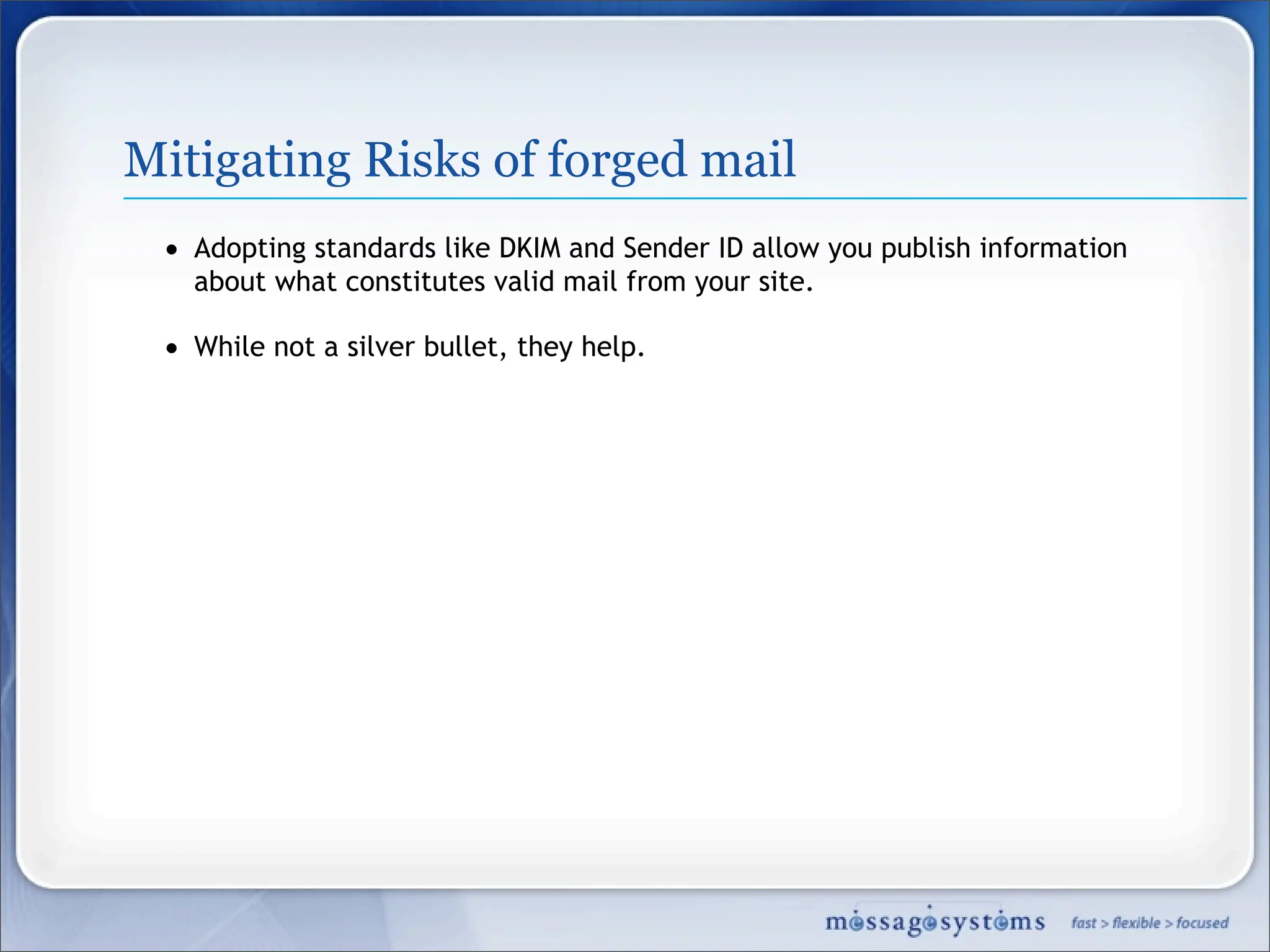 Best Mailing Practices