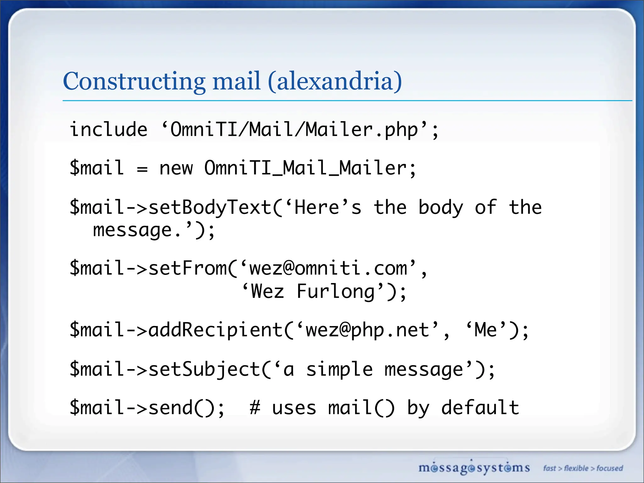 Best Mailing Practices