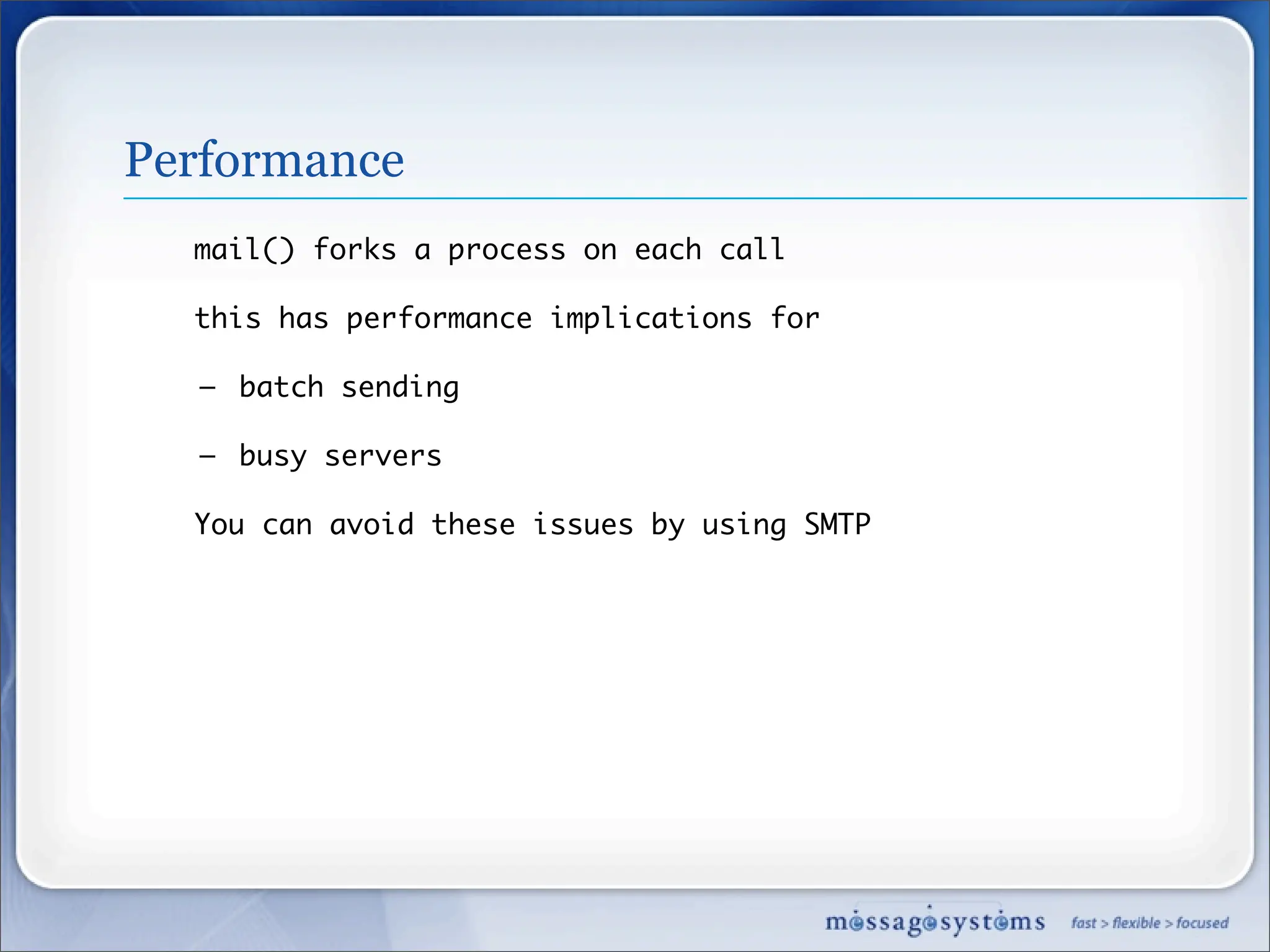 Best Mailing Practices