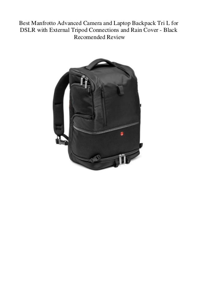 Best Manfrotto Advanced Camera And Laptop Backpack Tri L For Dslr Wit