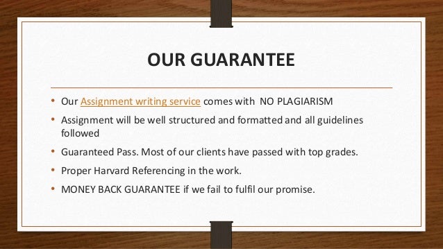Assignment writing service in london