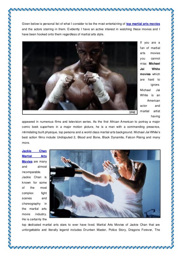 Best Martial Arts Movies Online
