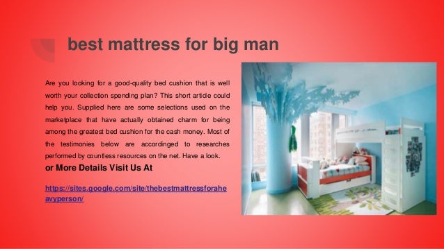 Best Mattress For Heavy People Video Top 6 Tested Beds