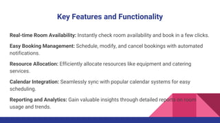 Best Meeting Room Booking and Scheduling Software System | PPTX