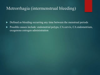 menstrual disorders.ppt
