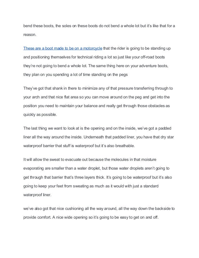 Comfortable motorcycle boots for walking Clearance