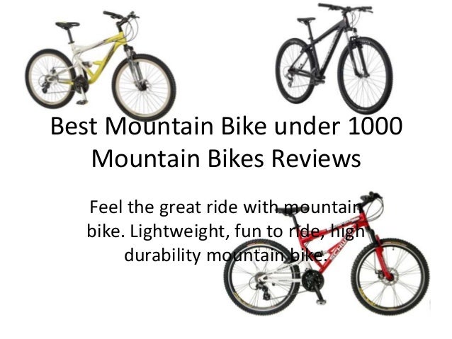 mtb bikes under 1000