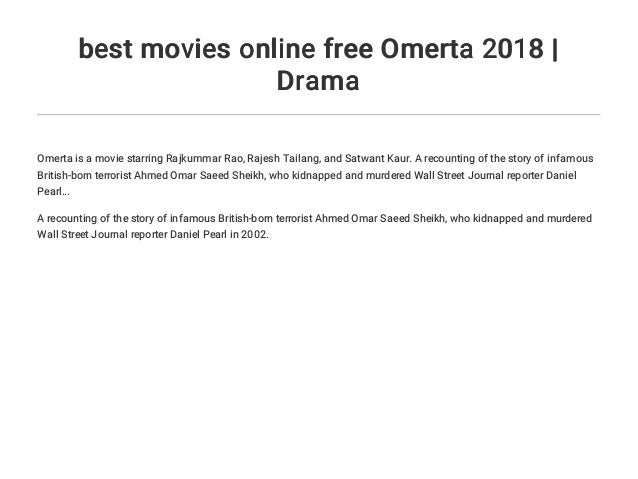 omerta full movie online omerta full movie online