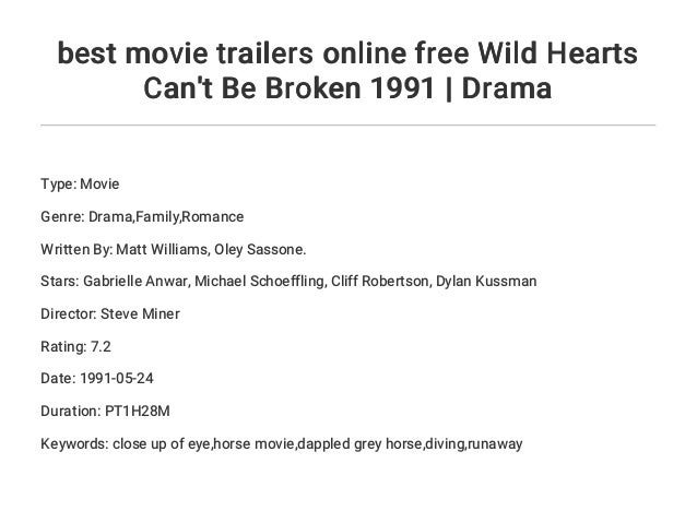 Best Movie Trailers Online Free Wild Hearts Can T Be Broken 1991 Dr Best Movie Trailers Online Free Wild Hearts Can T Be Broken 1991 Dr
