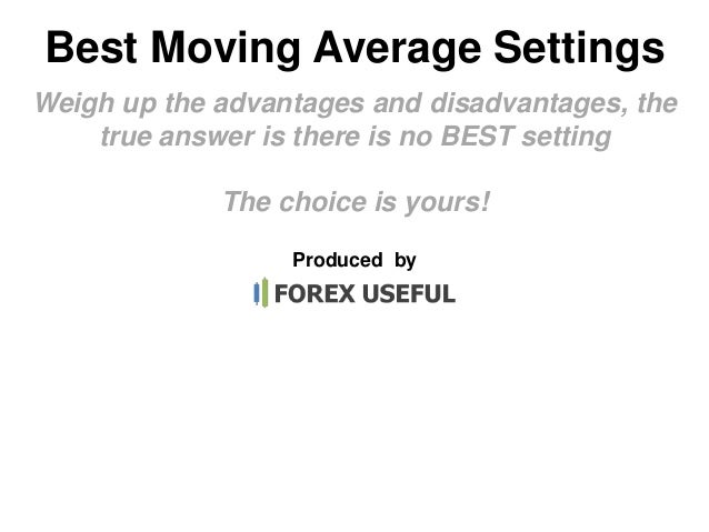 Best setting moving average forex