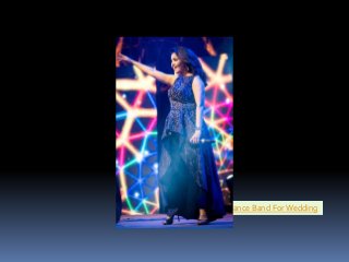 Live Performance Band For Wedding
 