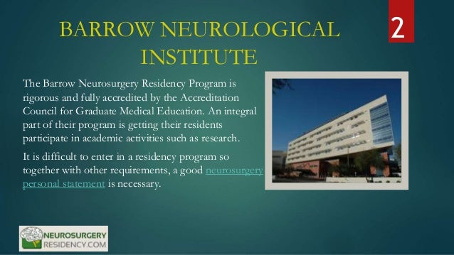 Neurosurgery personal statement