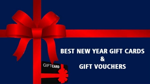 Best New Year Gift Cards &amp; Gift Vouchers