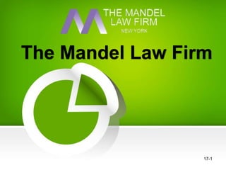 17-1
The Mandel Law Firm
 
